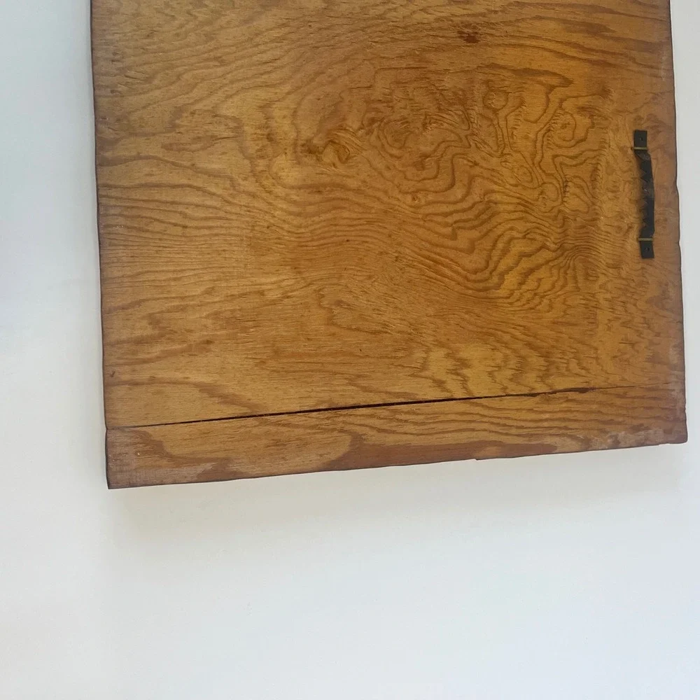 Vintage Tiger and Cub Wood Plaque High Gloss Resin Wildlife Wall Art‎ 9.5x11.5